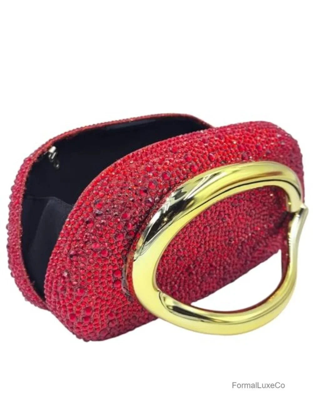 Mini Rhinestone Clutch Purse Evening Bag Bridal Crystal Handbag